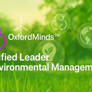 OxfordMinds™ Certified Leader in Environmental Management