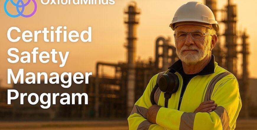 Safety Manager Key Module OxfordMinds™ Certified Safety Manager Program – OxfordMinds.Com